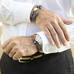 DIEGO - pulsera doble nudos correderos