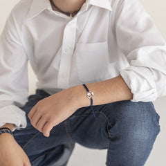 FÚTBOL - pulsera pelota fútbol plata