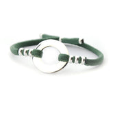 DALIA - pulsera personalizable donut plata 21mm