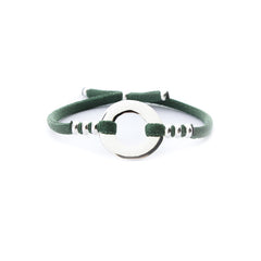 DALIA - pulsera personalizable donut plata 21mm