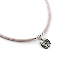 CIELITO H - customizable necklace silver medal 13mm