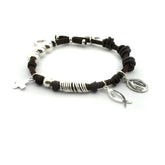 VIDA DE JESÚS - pulsera plata unisex