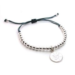 DOVE HOLY SPIRIT - Silver bracelet medal 13mm