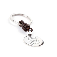 ENTRENADOR - llavero personalizable medalla plata 23mm
