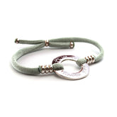 DALIA PROFE- pulsera personalizable donut plata 21mm