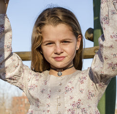 CIELITO A - collar personalizable medalla plata 17mm