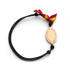 DETENTE DOR - personalized gold bracelet with initial