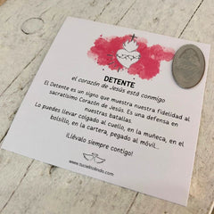 STOP - adhesive medal