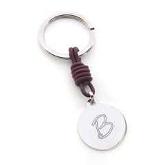 BOSCO - customizable keychain silver medal 25mm