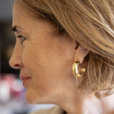 CRIS - Pendientes dorados