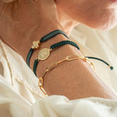 💦FICUS DOR - pulsera personalizable medalla 13mm