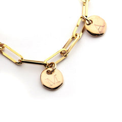 Escapulario SAGRADA FAMILIA - pulsera personalizable con medallas doradas