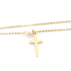 TRUST - customizable gold donut necklace 22mm
