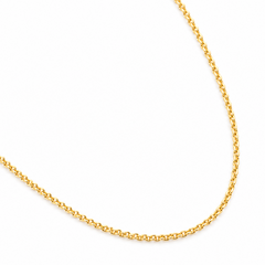Silver chain necklace 50 or 60cm