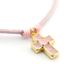 CRISOL - cross necklace 13x18mm