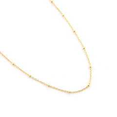 Basic Gold Chang BASIC - gold chain necklace 38cm – Tu cielito lindo