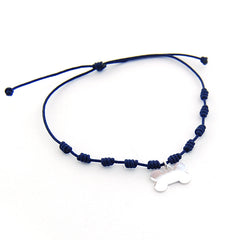 Hueso - pulsera nuditos plata 10mm