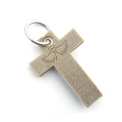 PACK 3 llaveros Cruz fieltro