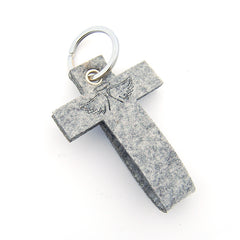PACK 3 llaveros Cruz fieltro