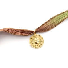 SILK BRACELET - Choose medal and silk