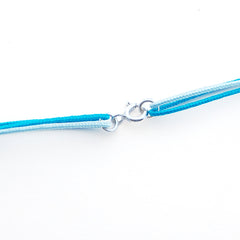 NUBA MINI - collar plata pez