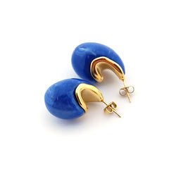 CALA - pendientes dorados 23mm