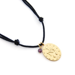 VIRGEN MILAGROSA TRIS DOR - collar medalla dorada 21mm