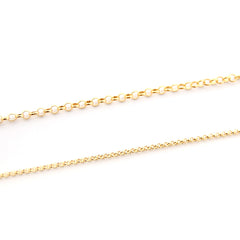 Silver chain necklace 50 or 60cm