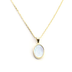 VIRGEN LUJÁN - collar medalla 8x12mm