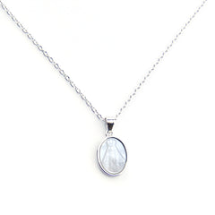 VIRGEN LUJÁN - collar medalla 8x12mm
