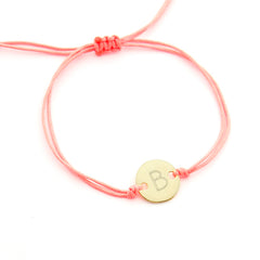 PITA DOR - pulsera personalizable medalla dorada 12mm