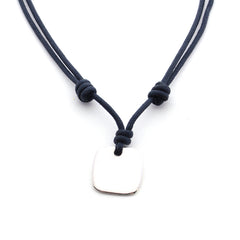 SANTI - collar personalizable plata 17mm