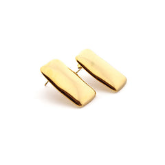 TANA - pendientes dorados 30mm