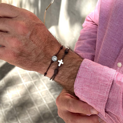 DETENTE DOR - gold thread bracelet