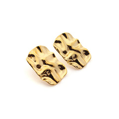 CANDELA - pendientes dorados 20x30 mm