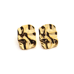 CANDELA - pendientes dorados 20x30 mm