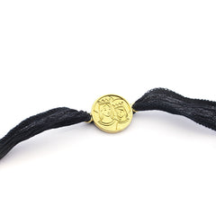 PULSERA SEDA - Escoge medalla y seda