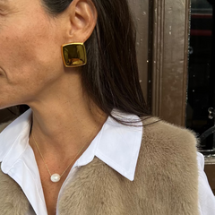 DENI - 20mm gold hoops