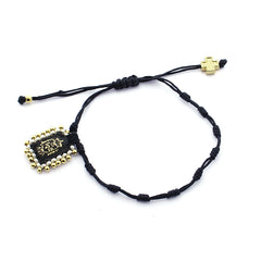 ESCAPULARIO TELA - pulsera dorada