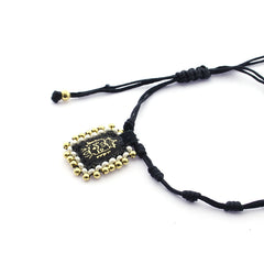 ESCAPULARIO TELA - pulsera dorada