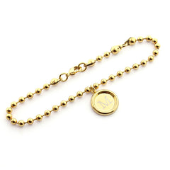 MILA - pulsera personalizable medalla dorada 13mm