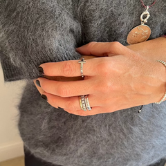 ROSARIO A Ring - Silver