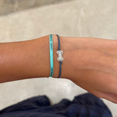 PITA - customizable bracelet with 12mm silver medal