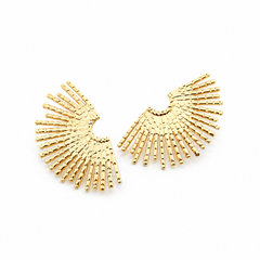 TESA - golden earrings 20mm