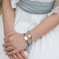 JOY - Silver rosary bracelet with ten-day supply