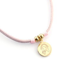 CIELITO G - customizable necklace silver medal 15mm