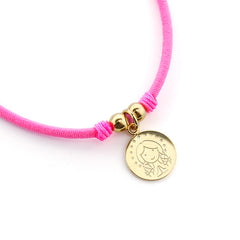 CIELITO G - customizable necklace silver medal 15mm