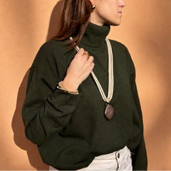 MOKA - collar largo 80cm