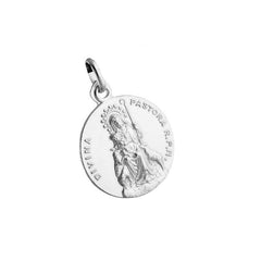 Virgen de la Divina Pastora - medalla clásica de plata 20mm