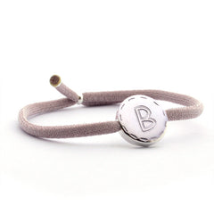 CARLOTA - pulsera personalizable medallas plata 15mm